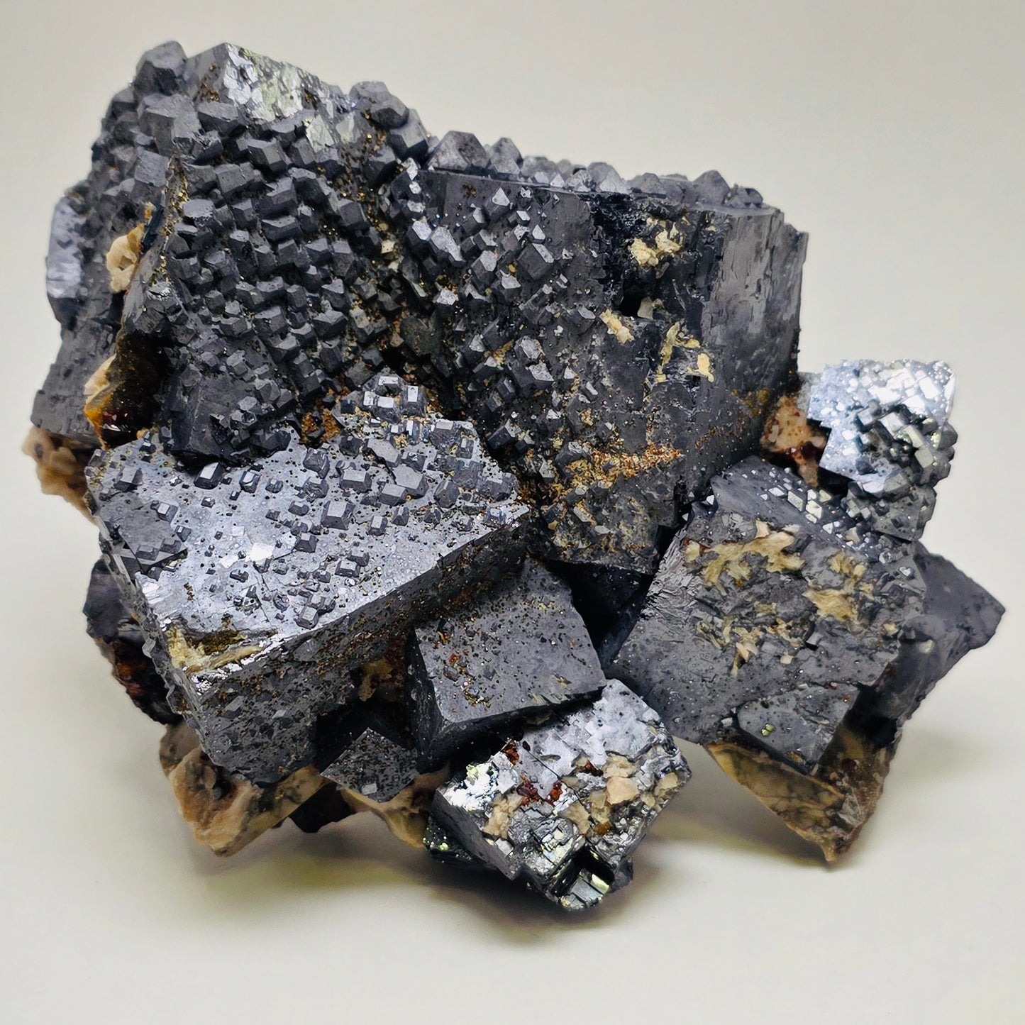 Galena w/ Sphalerite, Pyrite & Dolomite, Picher Mine, OK