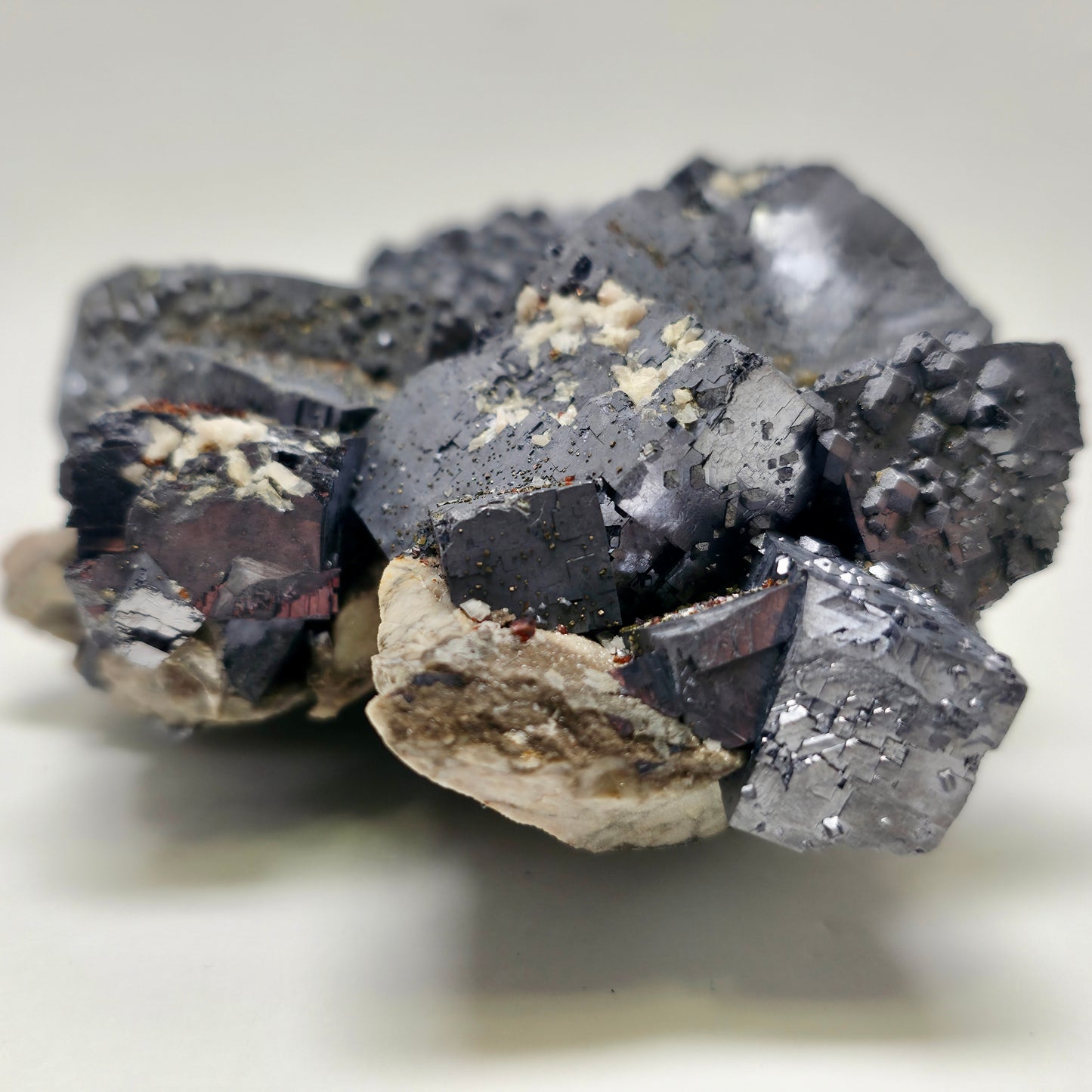 Galena w/ Sphalerite, Pyrite & Dolomite, Picher Mine, OK
