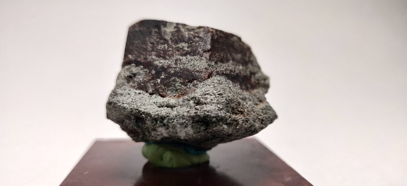 Almadine Garnet on Schist Matrix (Collector Piece) - Otztal Valley,Tyrol, Austria