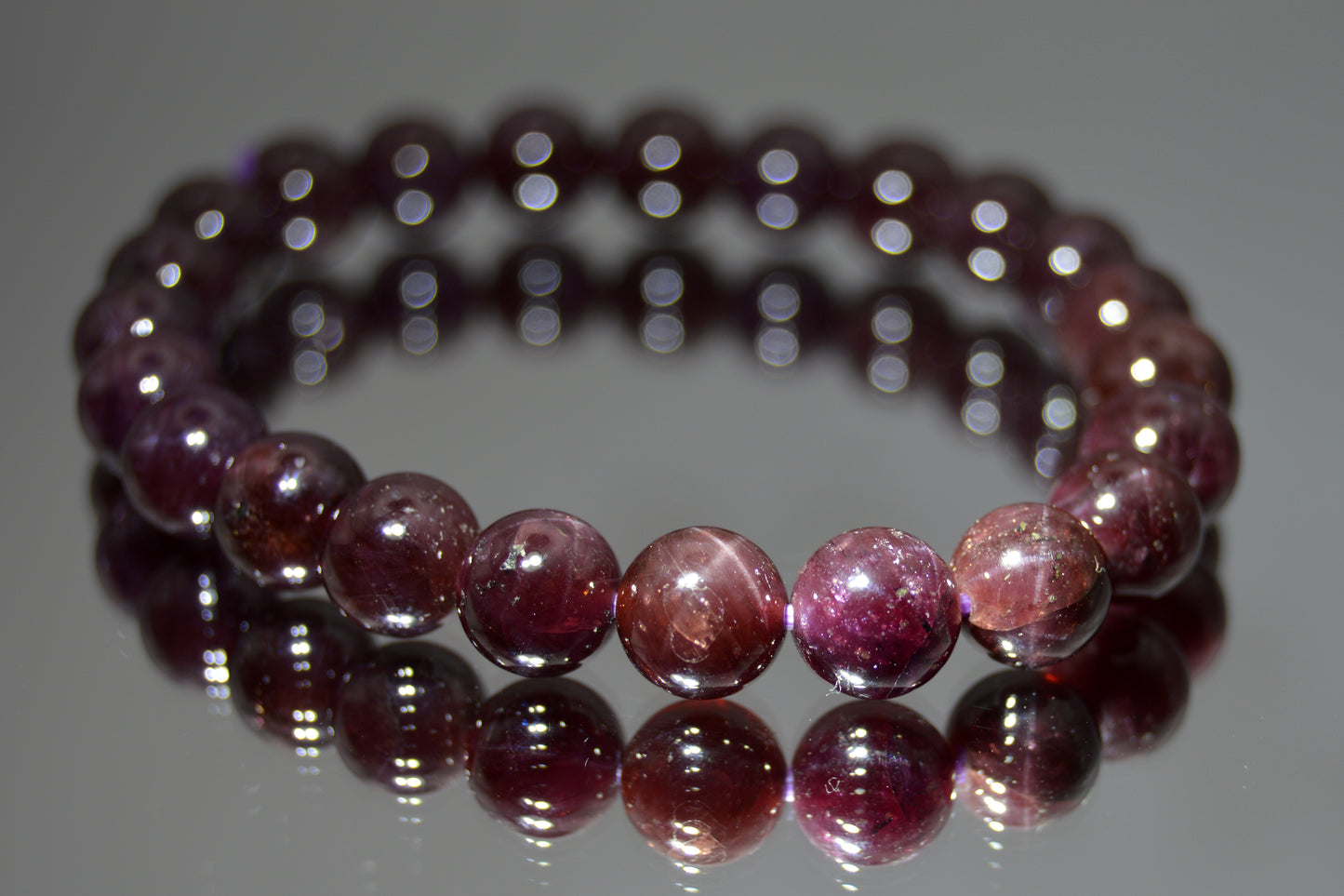 Star Garnet 8mm Bracelet