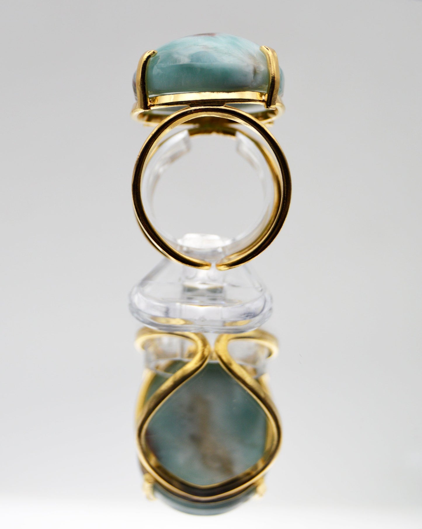 Larimar Ring