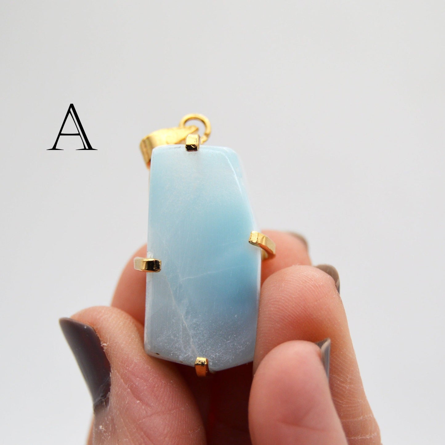 Larimar Pendant