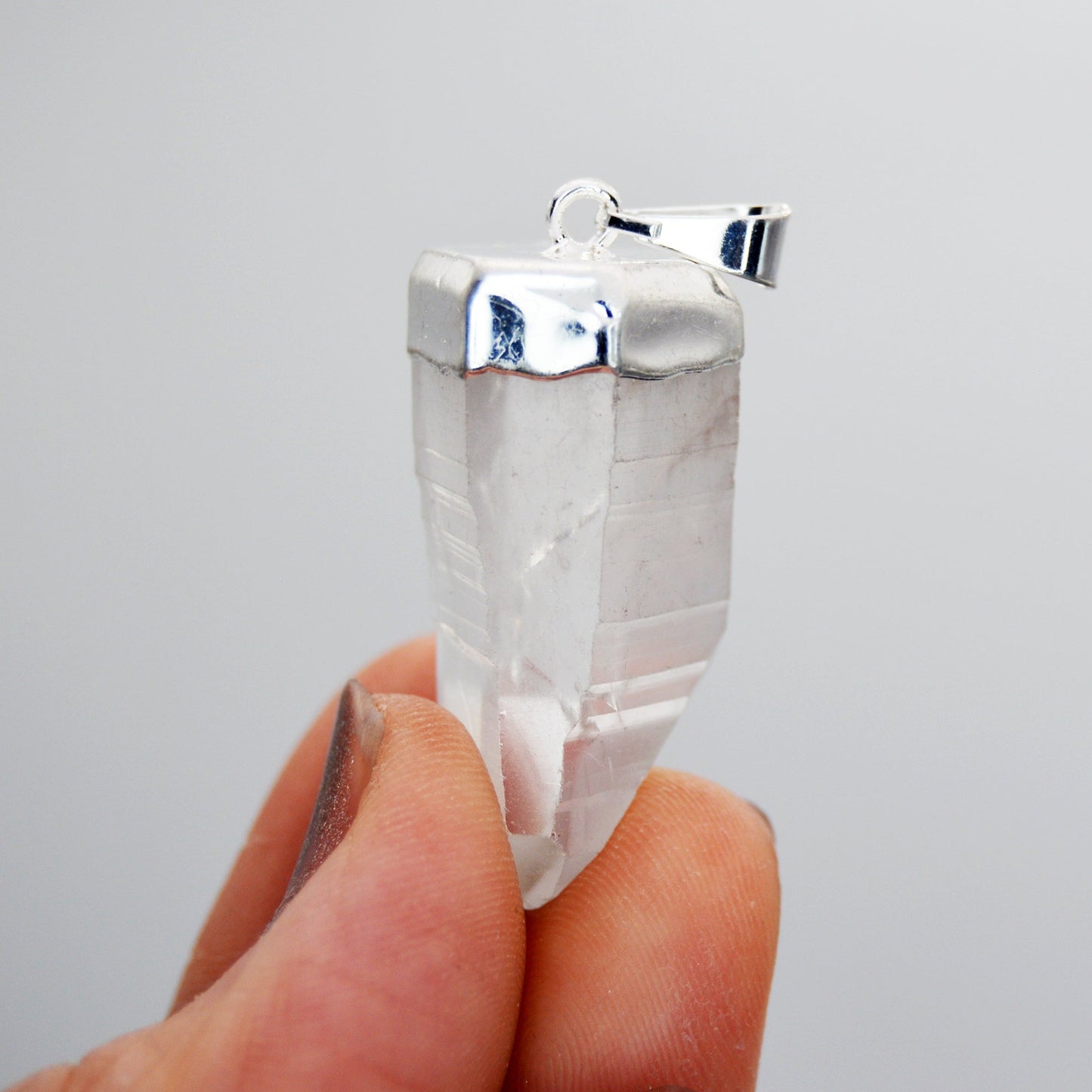 Lemurian Crystal Pendants