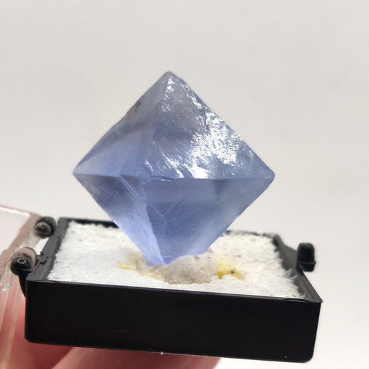 Fluorite Cleavage Octahedron, Cave-In-Rock,Hardin Co., IL, EX. Wolfgang Vogt