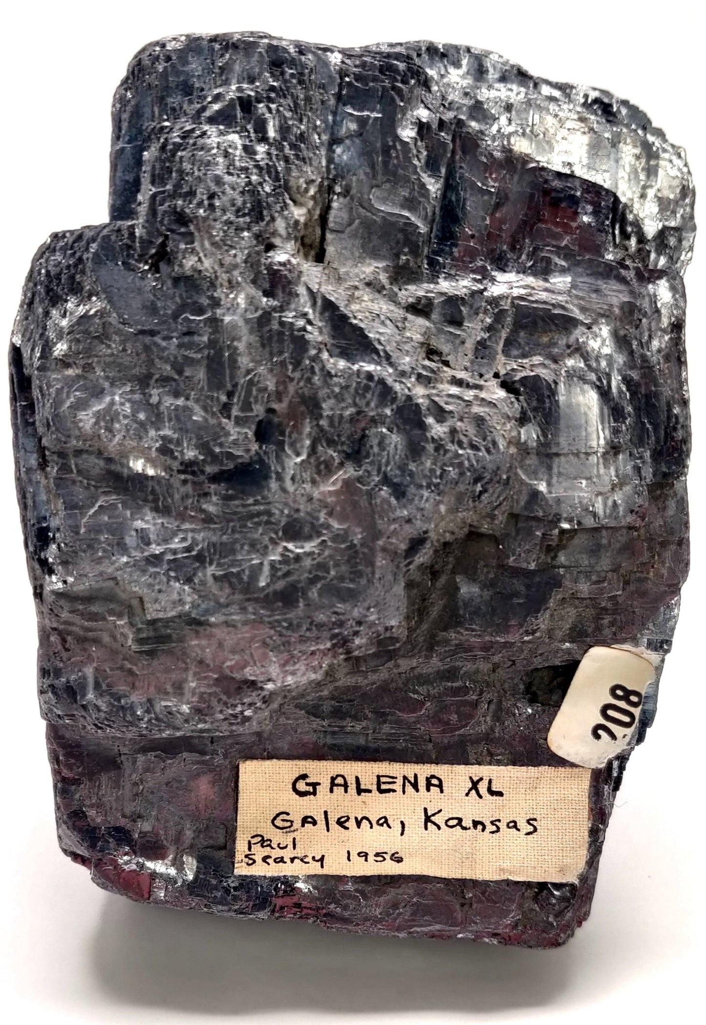Galena, Collected in 1956 from Galena, Kansas