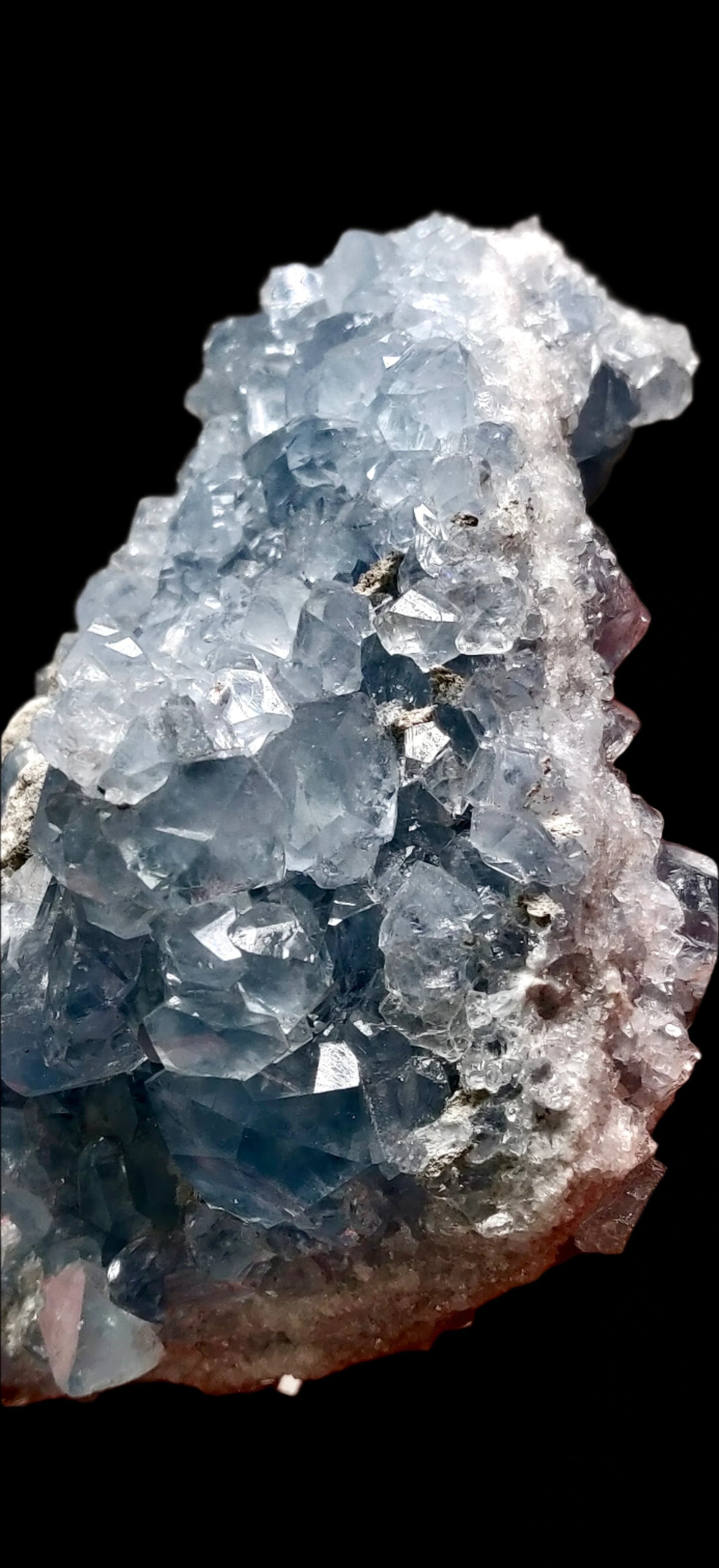 Celestine Crystal – Double-Sided Specimen from Sakoany, Boeny, Madagascar