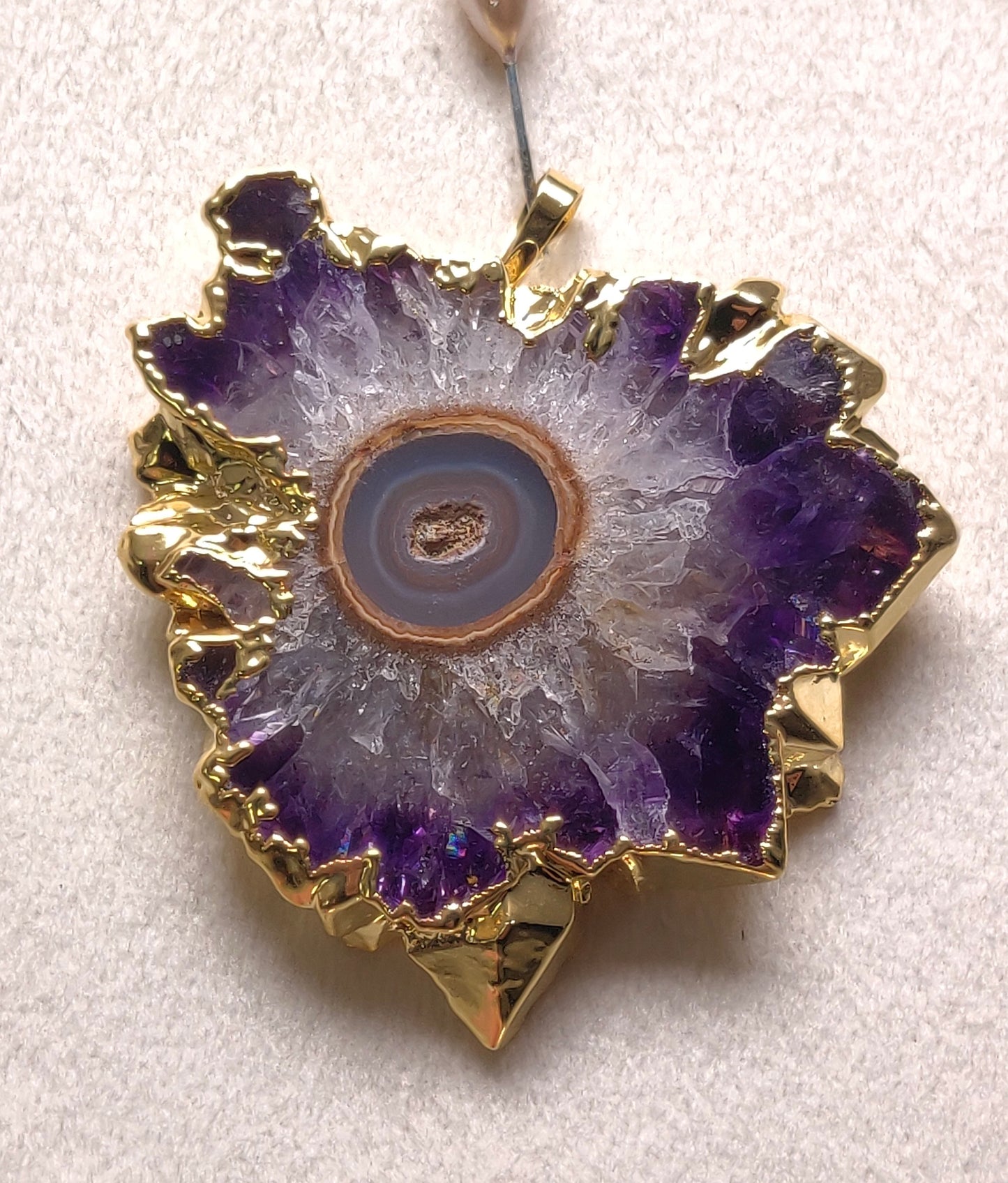 Amethyst Stalactite Pendant