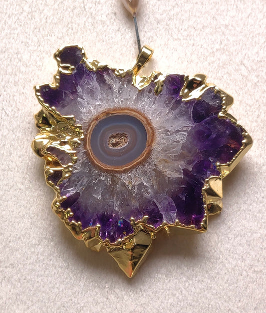 Amethyst Stalactite Pendant