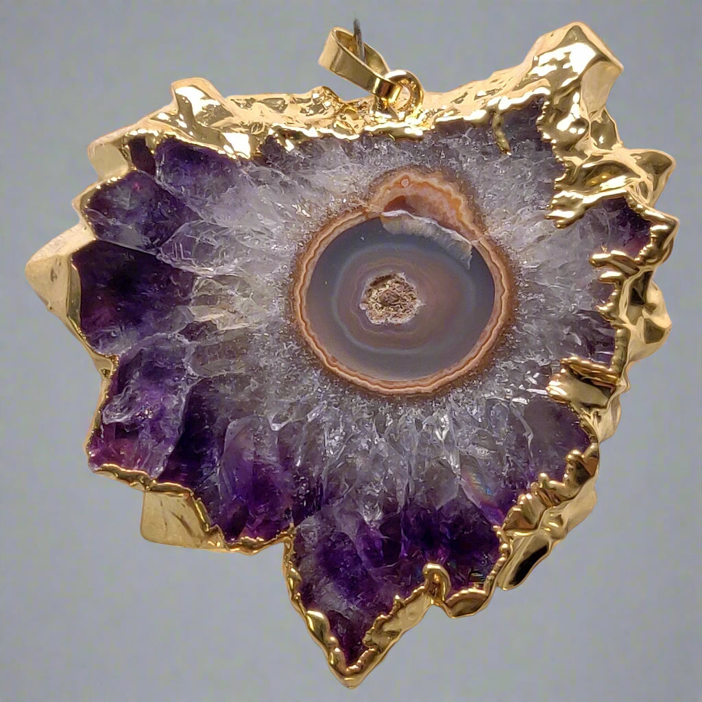 Amethyst Stalactite Pendant