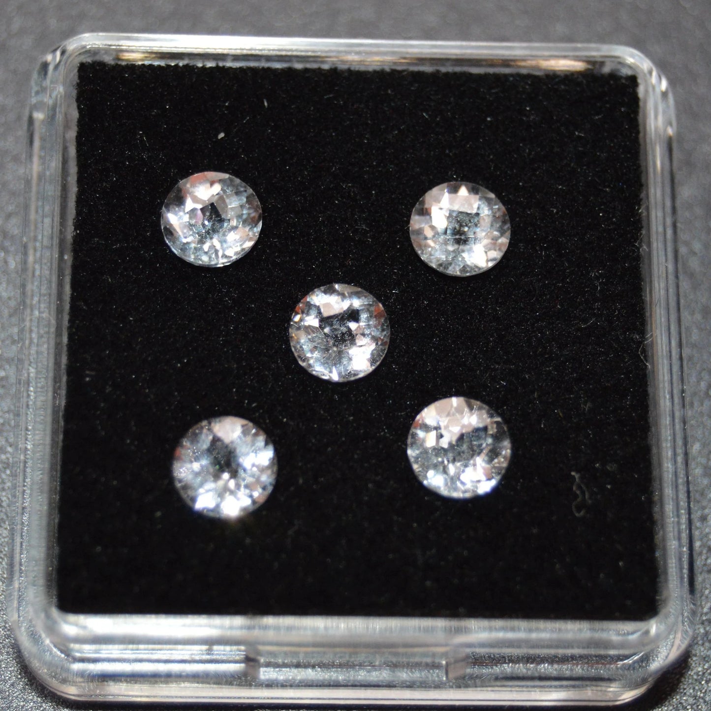 topaz faceted