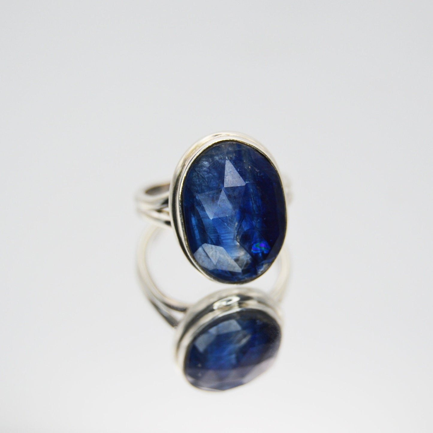 Blue Kyanite ring