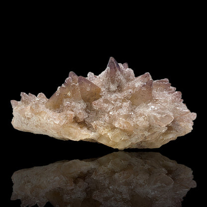 Large "Sugar" Yttrium Fluorite on Dogtooth Calcite | Guizhou, China | 850g