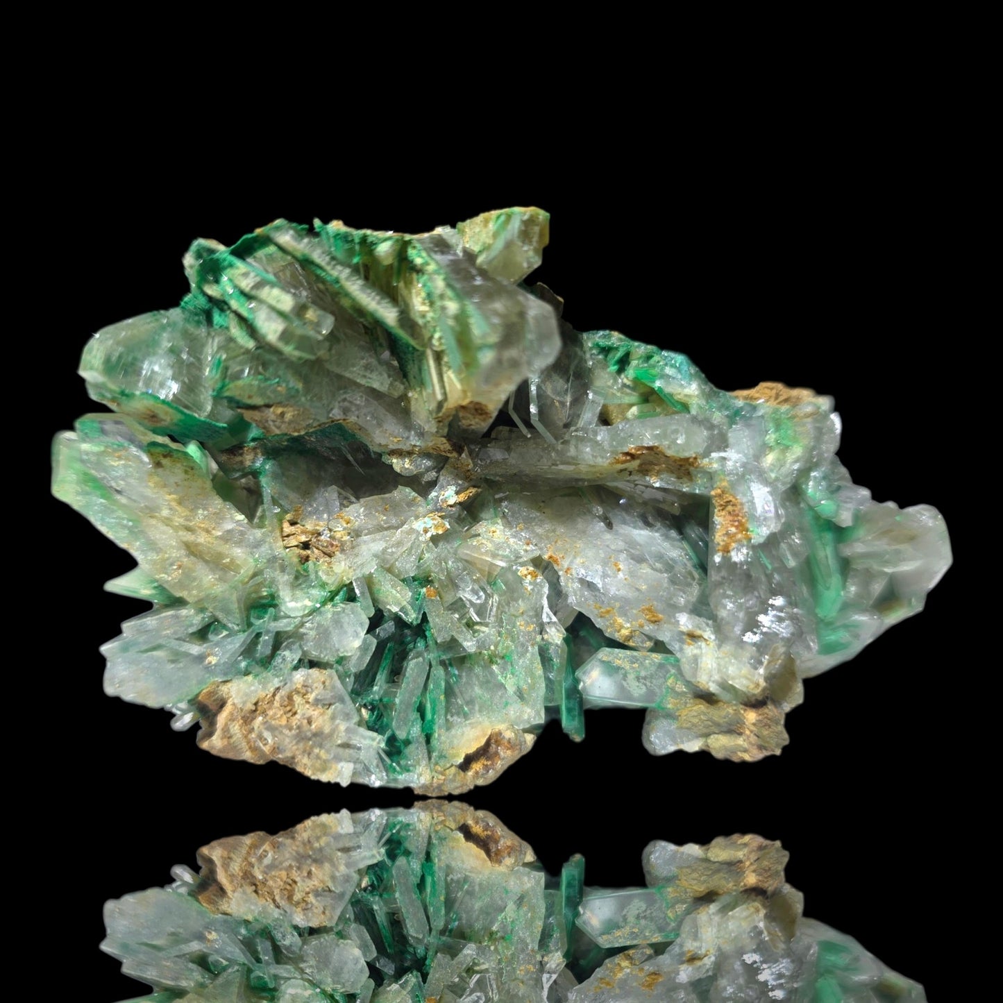 Malachite Pseudomorph after Barite | Shangolowe Mine, DR Congo