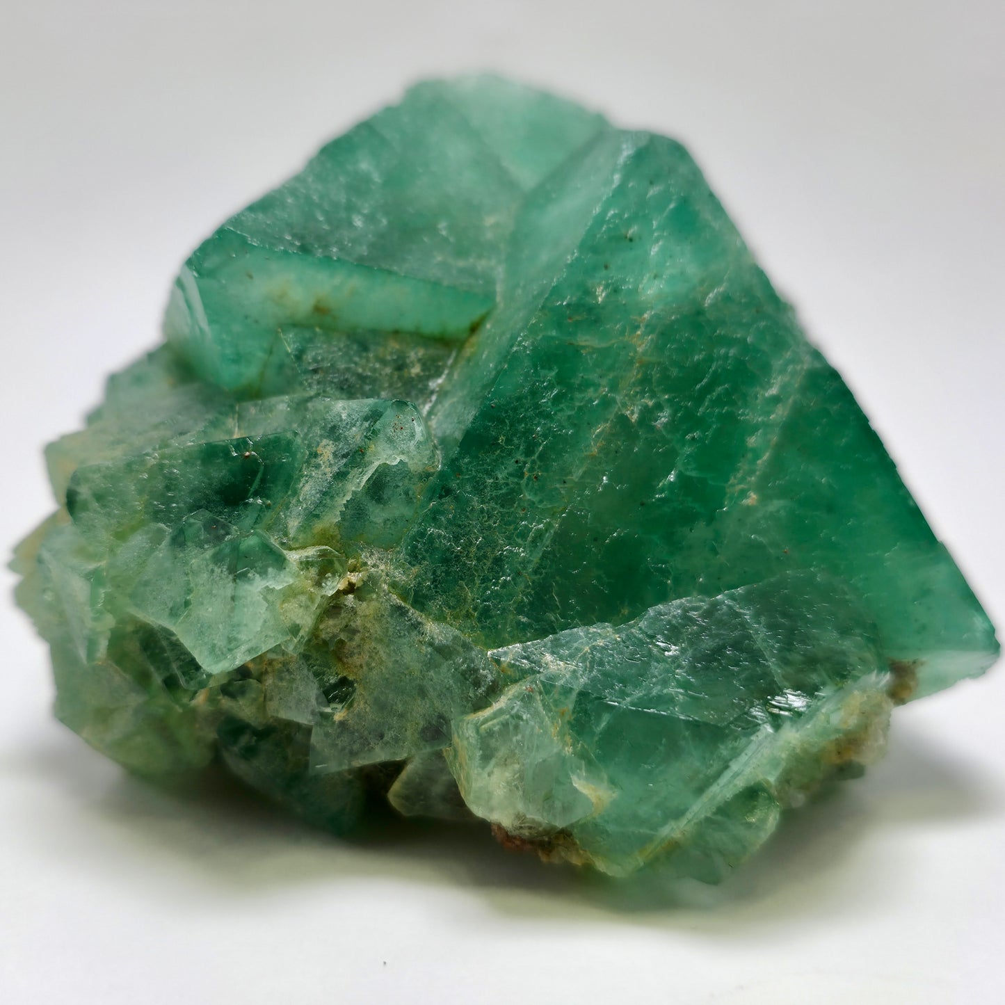 Large Riemvasmaak Green Fluorite Cluster – South Africa, 930g