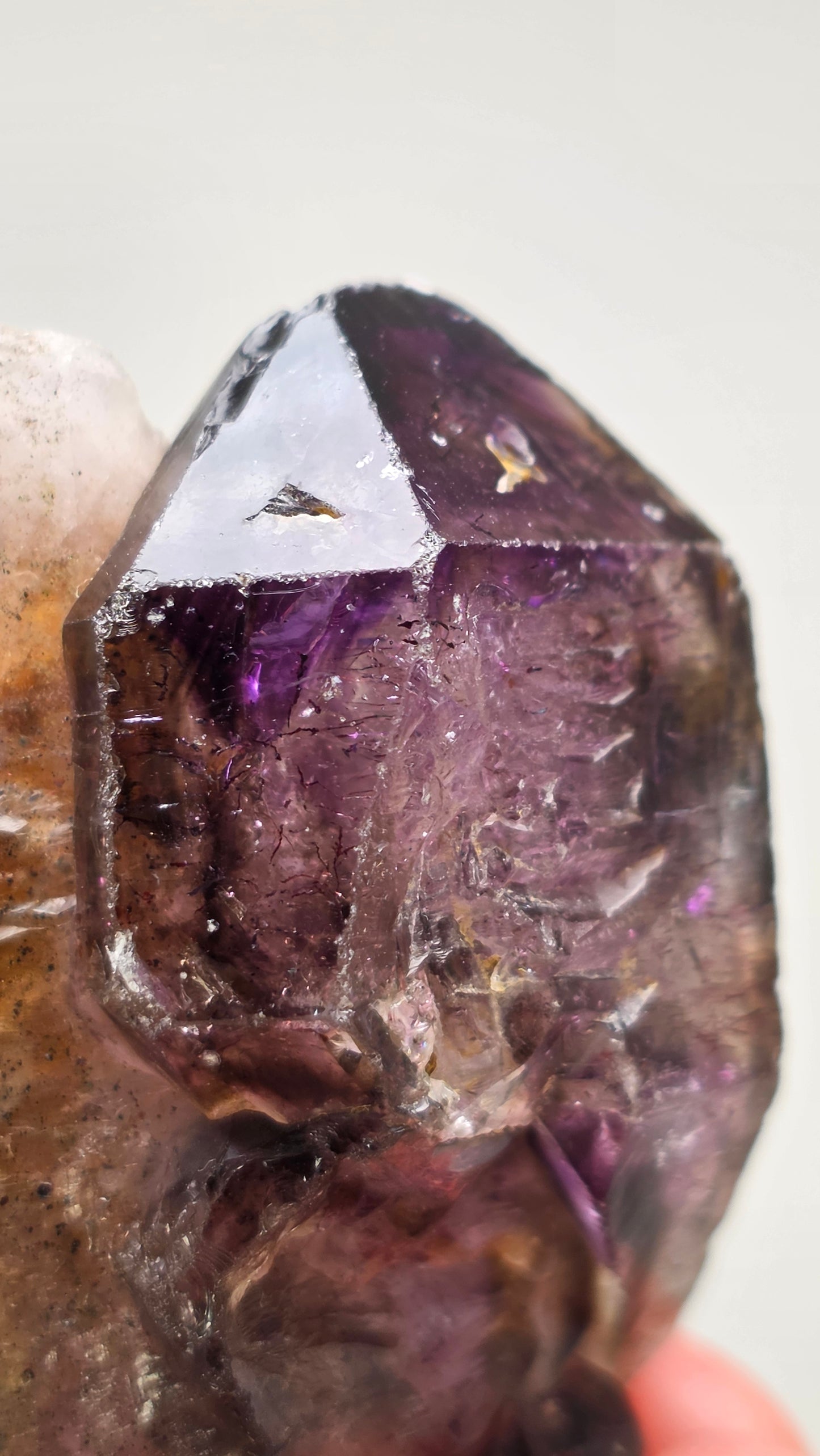 3.1" Collector’s Shangaan Amethyst Scepter — Chiredzi, Zimbabwe (210g)