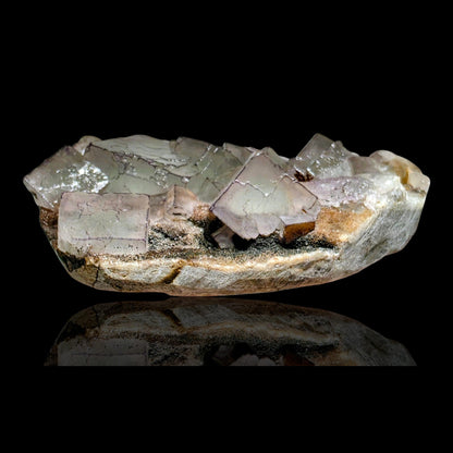 6.2" Mint Fluorite Plate - Qinglong Mine, China - Large Cabinet Specimen (940g)