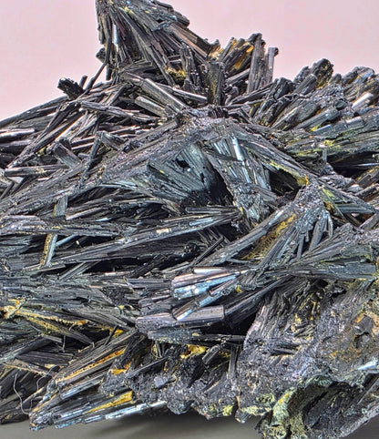 Iridescent Stibnite Cluster – Felsöbánya, Romania