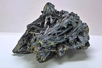 Mineral specimen on a white background