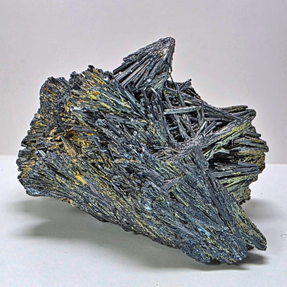 Mineral specimen on a white background