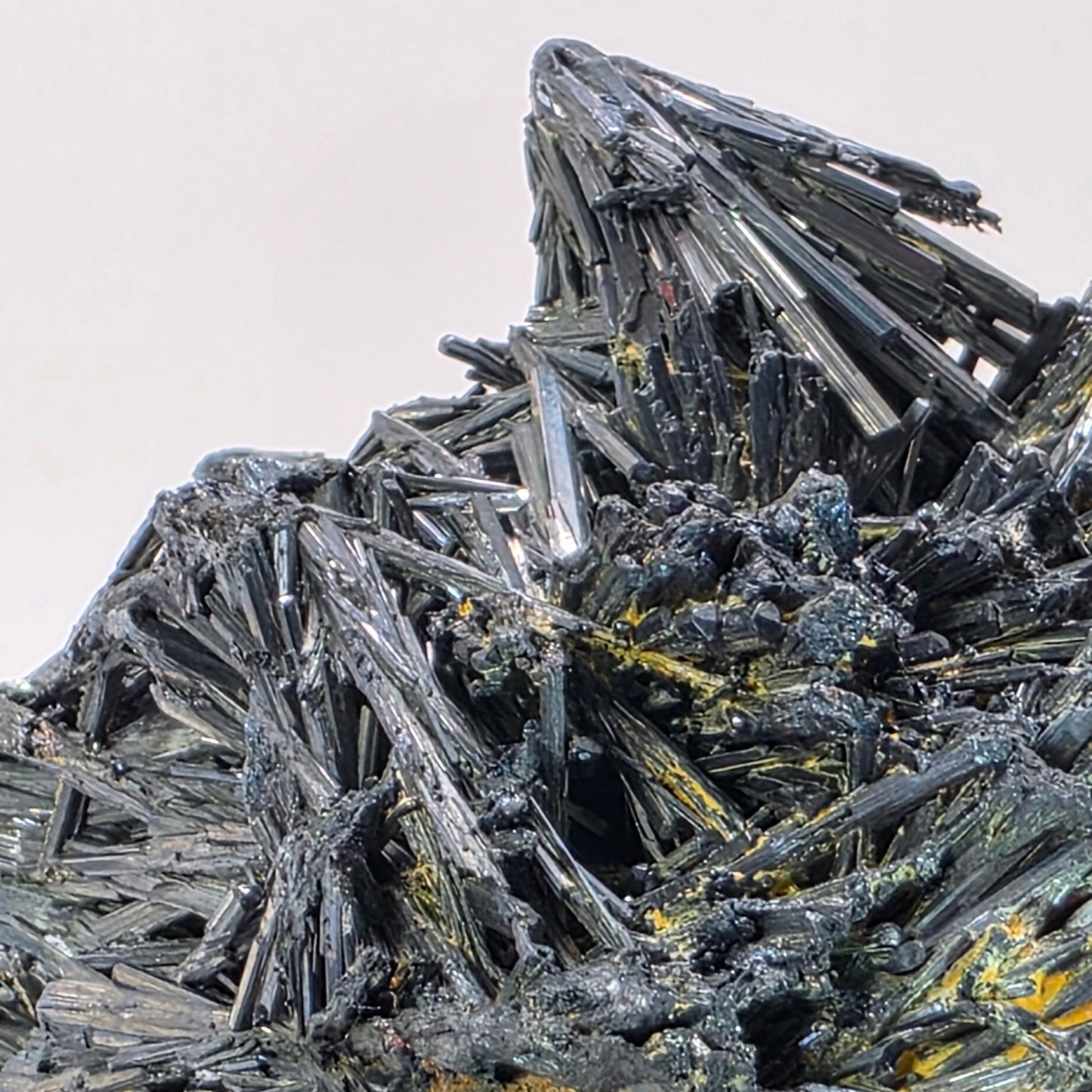 Iridescent Stibnite Cluster – Felsöbánya, Romania