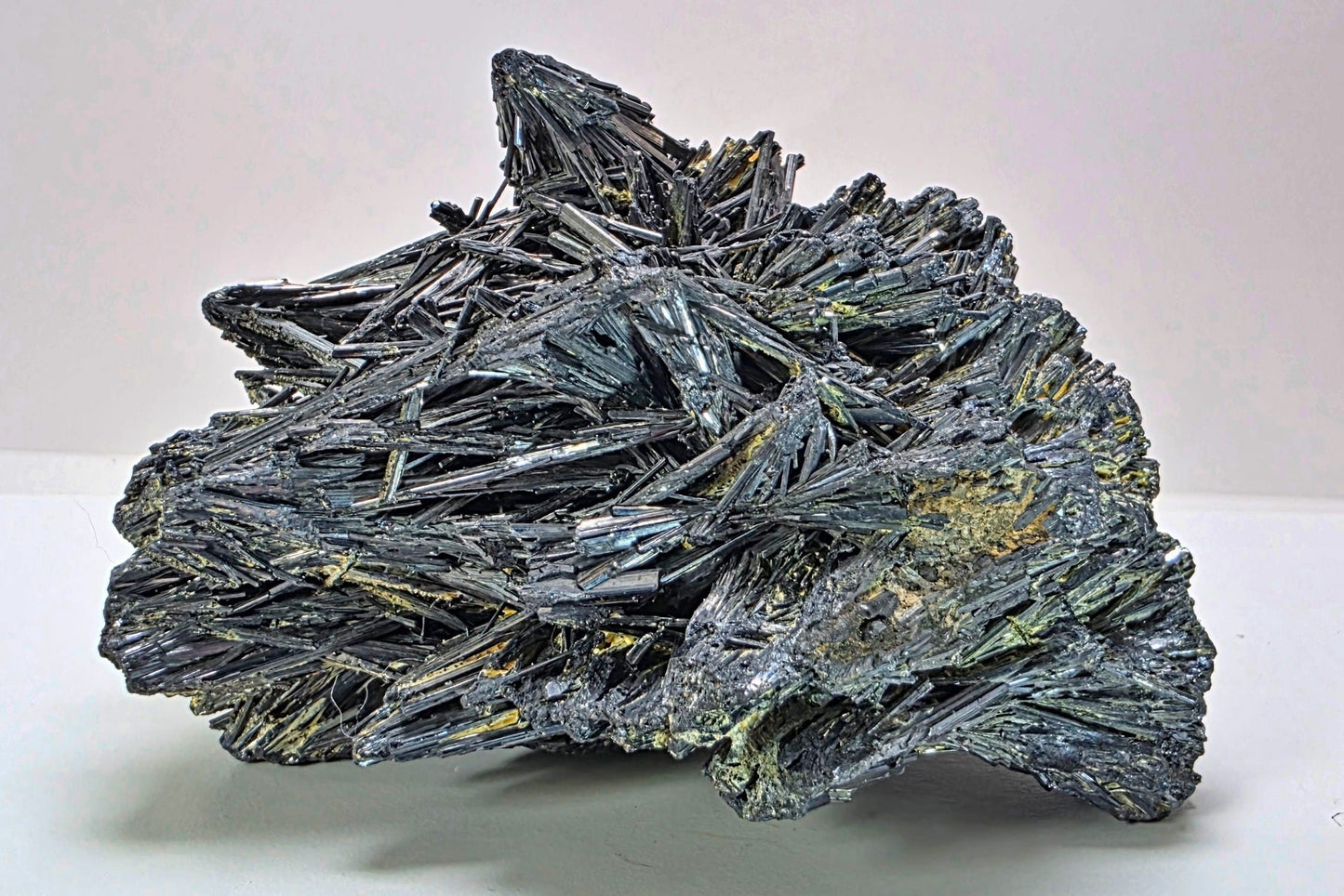 Iridescent Stibnite Cluster – Felsöbánya, Romania