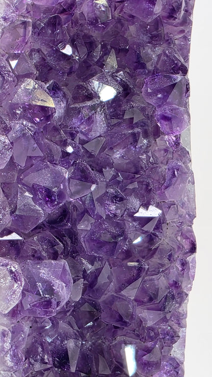 Deep Purple ‘Amethyst Flame’ on Custom Stand – Uruguay