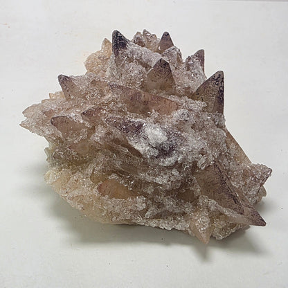 Large "Sugar" Yttrium Fluorite on Dogtooth Calcite | Guizhou, China | 850g