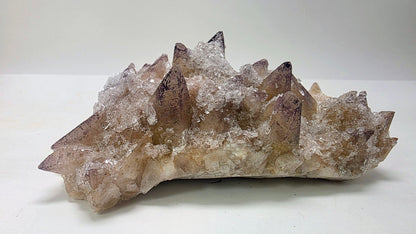 Large "Sugar" Yttrium Fluorite on Dogtooth Calcite | Guizhou, China | 850g