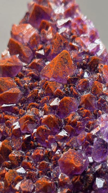 Hematite-Included Amethyst Cluster | Thunder Bay, Ontario | 200g