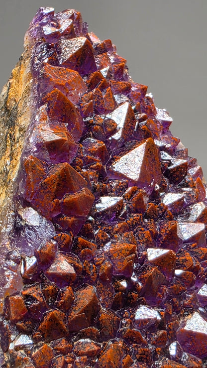 Hematite-Included Amethyst Cluster | Thunder Bay, Ontario | 200g