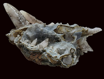 5.2" Drusy Quartz "Dragon Tooth" Pseudomorph | Lesotho, Africa | 360g