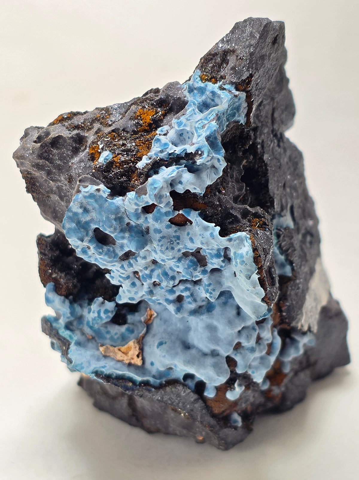 Shattuckite w/ Chalcocite