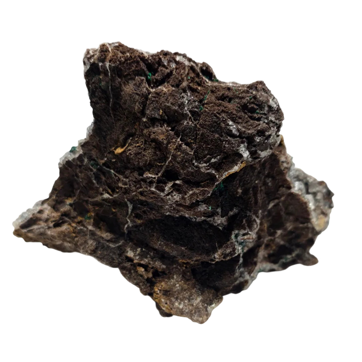 Rare Ball Malachite Spheres on Sparkly Druzy Quartz | Mindingi Mine, DR Congo | 6" / 800g
