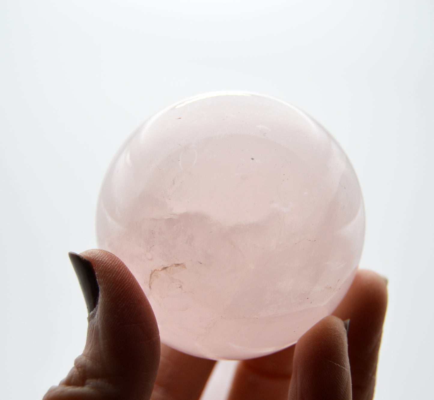 High Quality Rose Quartz Spheres