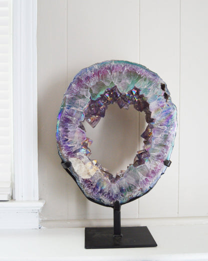 Large Aura Amethyst Portal