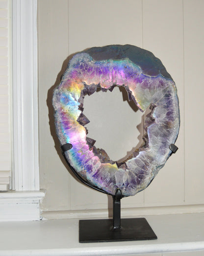 Large Aura Amethyst Portal