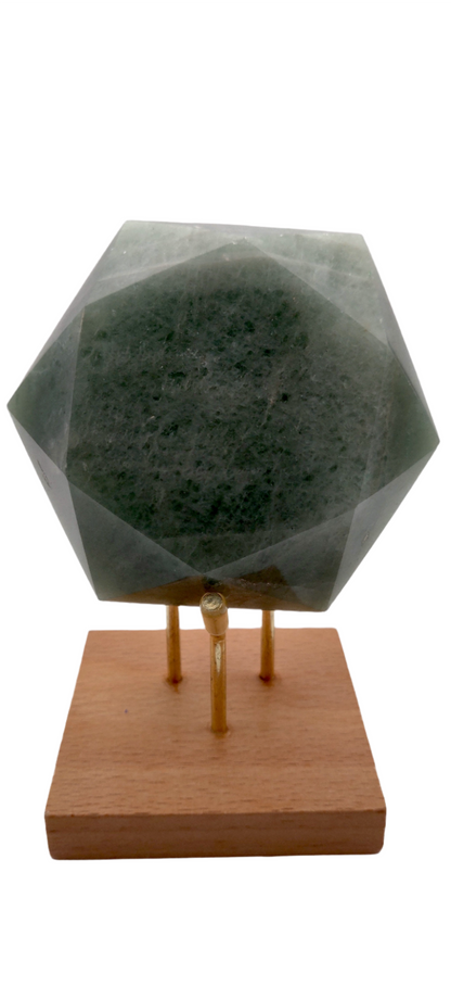 Green Quartz Hexagon