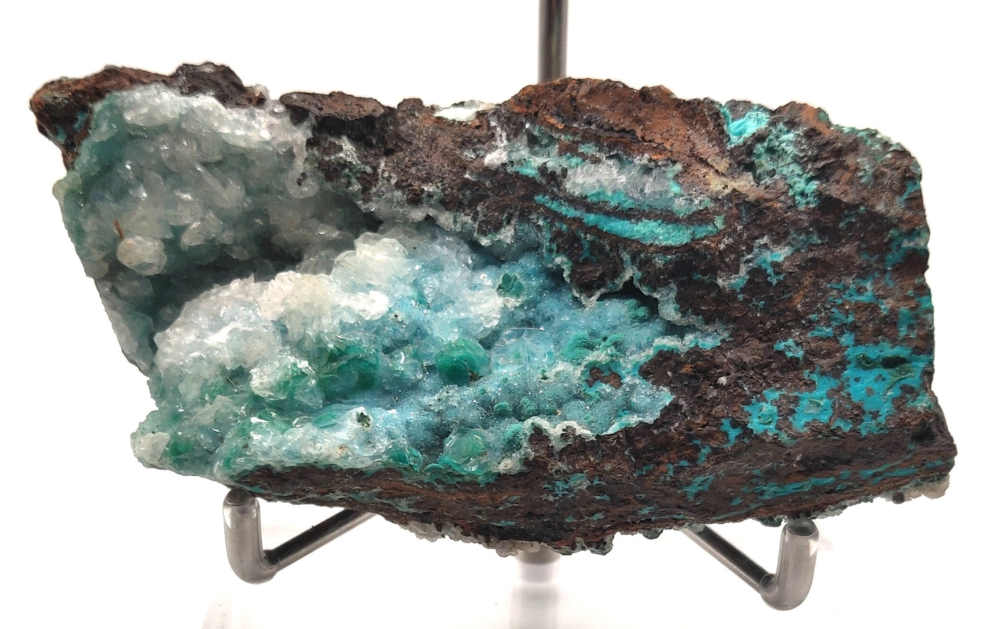 Druzy Botryoidal Chrysocolla, Ojuela Mine, Mapimi, Durango, Mexico