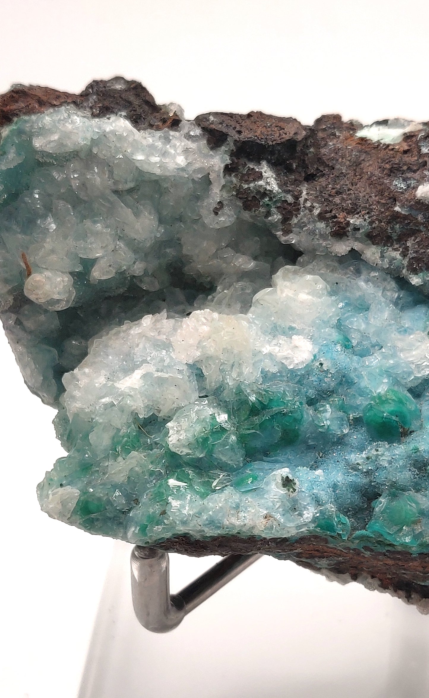 Druzy Botryoidal Chrysocolla, Ojuela Mine, Mapimi, Durango, Mexico