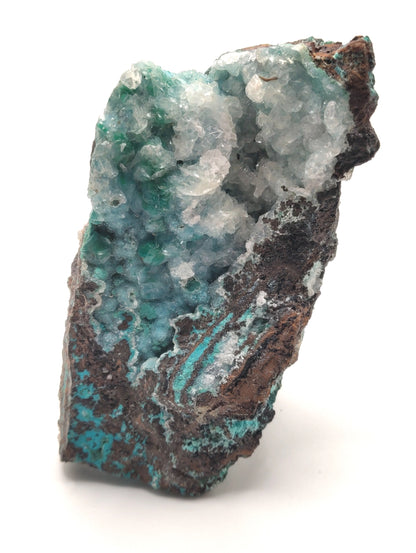 Druzy Botryoidal Chrysocolla, Ojuela Mine, Mapimi, Durango, Mexico