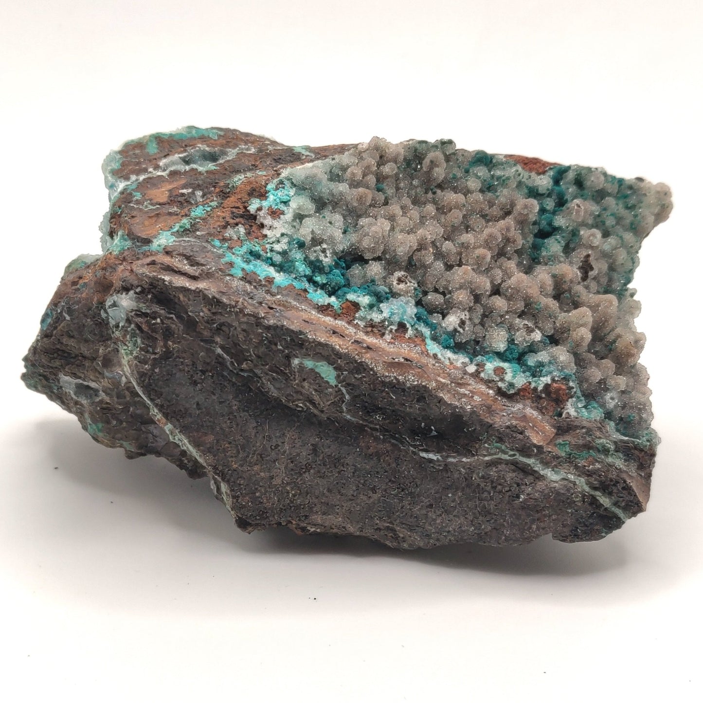 Druzy Botryoidal Chrysocolla, Ojuela Mine, Mapimi, Durango, Mexico