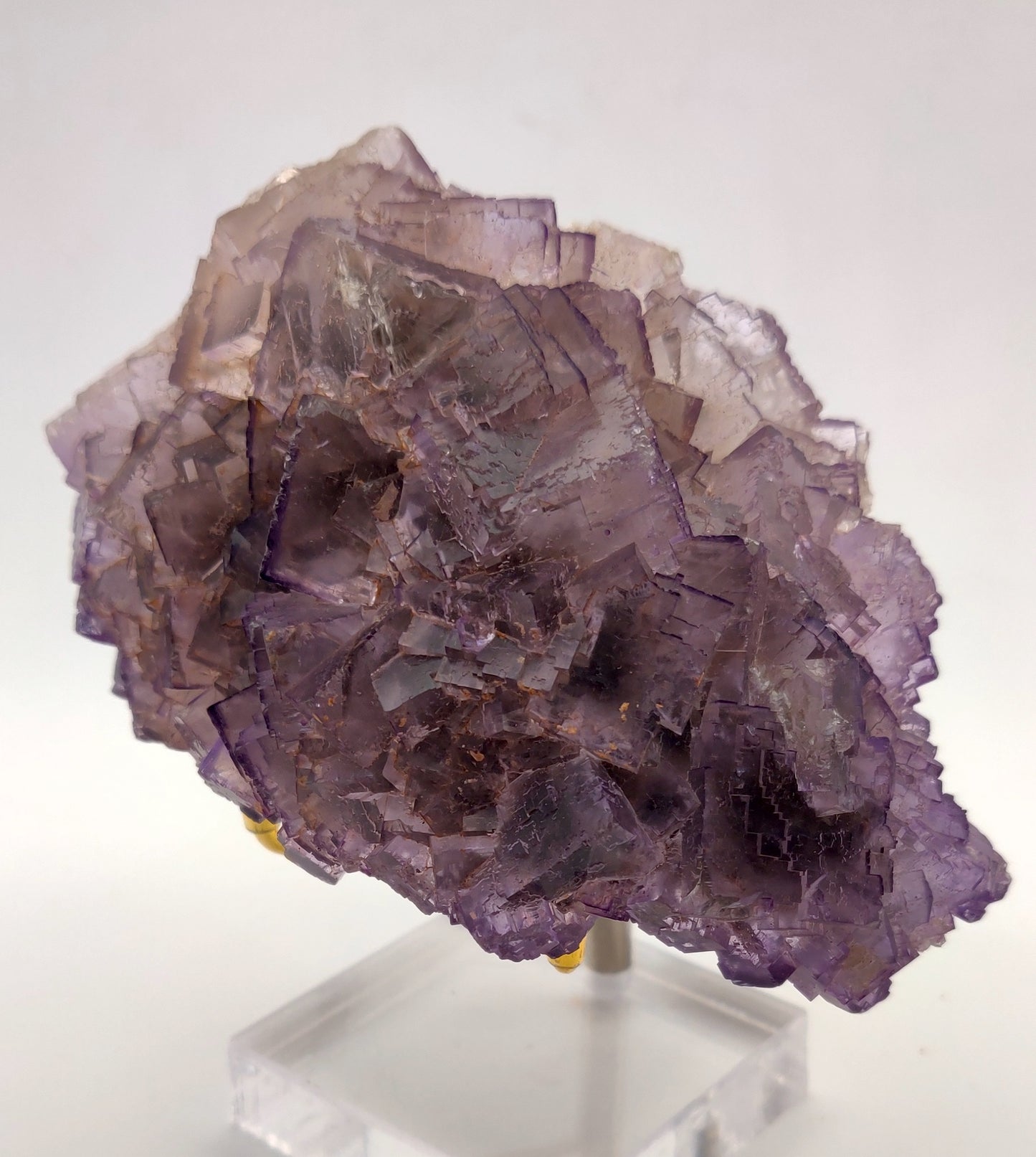 Purple Fluorite, Mexico, Ex. Wolfgang Vogt collection