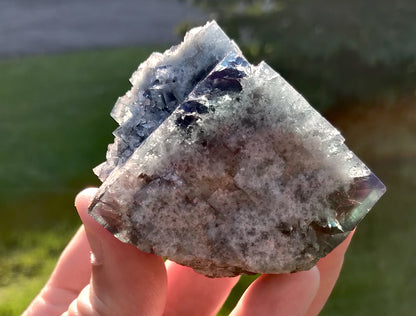 Milky Way Pocket, Fluorite w/Quartz, Diana Maria Mine