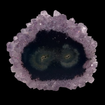 Amethyst Stalactite "Owl Eyes"