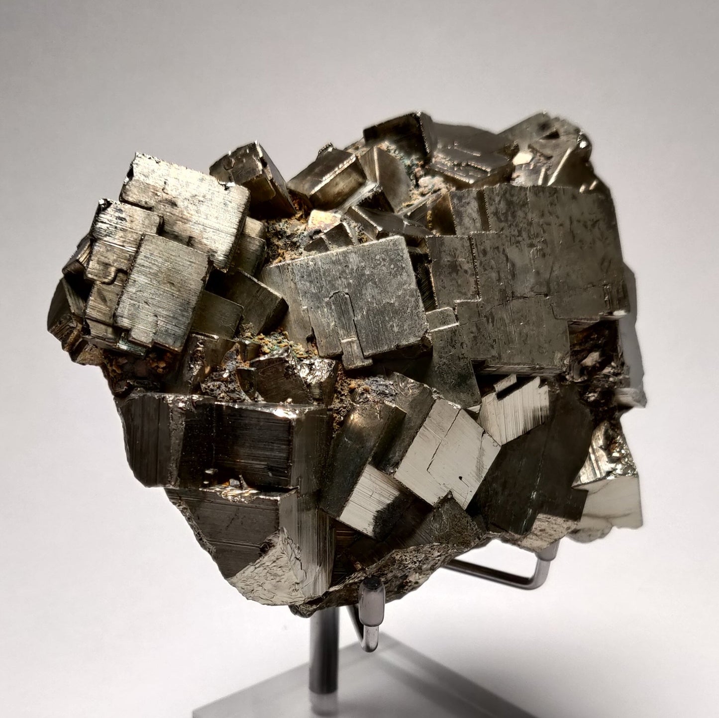 Pyrite Cluster - Famous Huanzala Mine, Peru