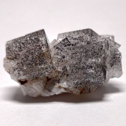 Clear Fluorite w/ Hematite inclusions, Hardin County, IL