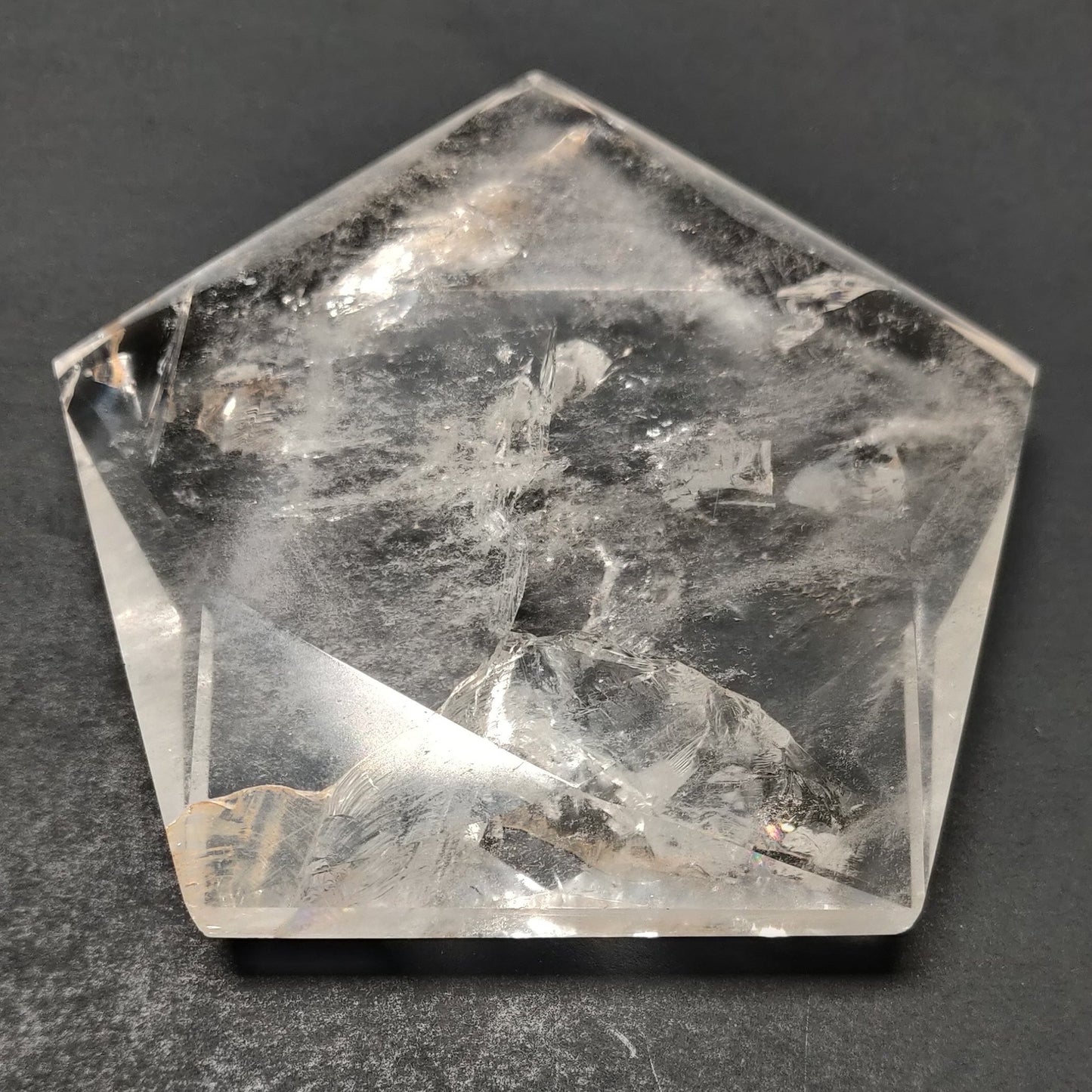 Large Pentagon Quartz Crystal (324g, 3.85inches), Minas Gerais, Brazil