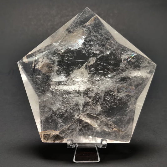 Large Pentagon Quartz Crystal (324g, 3.85inches), Minas Gerais, Brazil