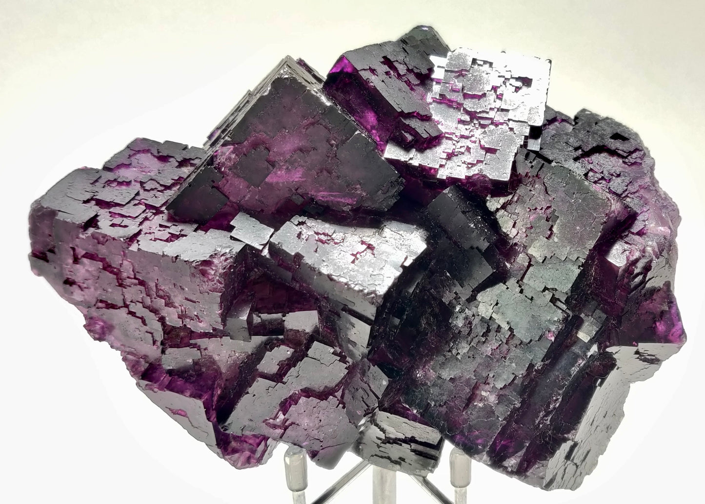 Elmwood Mine Purple Fluorite, 741g (1.6lbs)