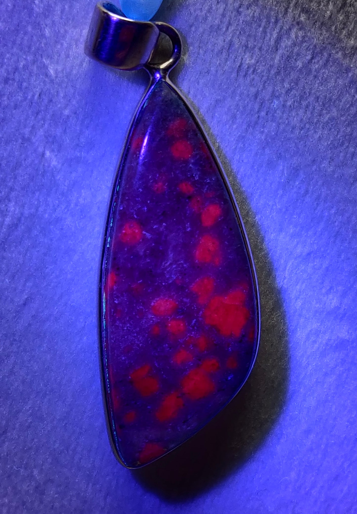 Ruby in Kyanite 925 Sterling Silver Pendant